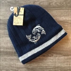 Native Northwest | Orca Design Beanie